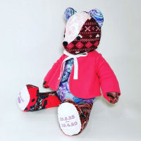 Memory Bear Keepsake - pair of denim bears