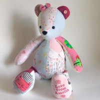 Memory Bear Keepsake - set of three bears