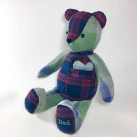 Memory Bear Keepsake - turquoise bear