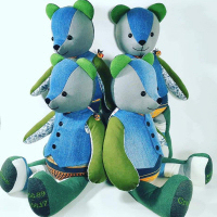 Memory Bear Keepsake - bears made from clothes