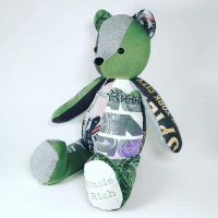 Memory Bear Keepsake - patchwork bear