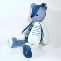 Memory Bear Keepsake - jointed teddy